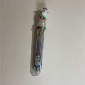 Unicorn colorful pen